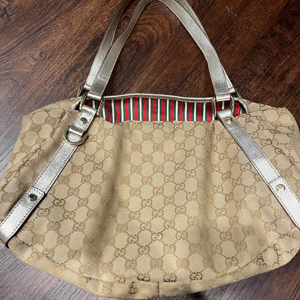Gucci original GG canvas Abbey tote